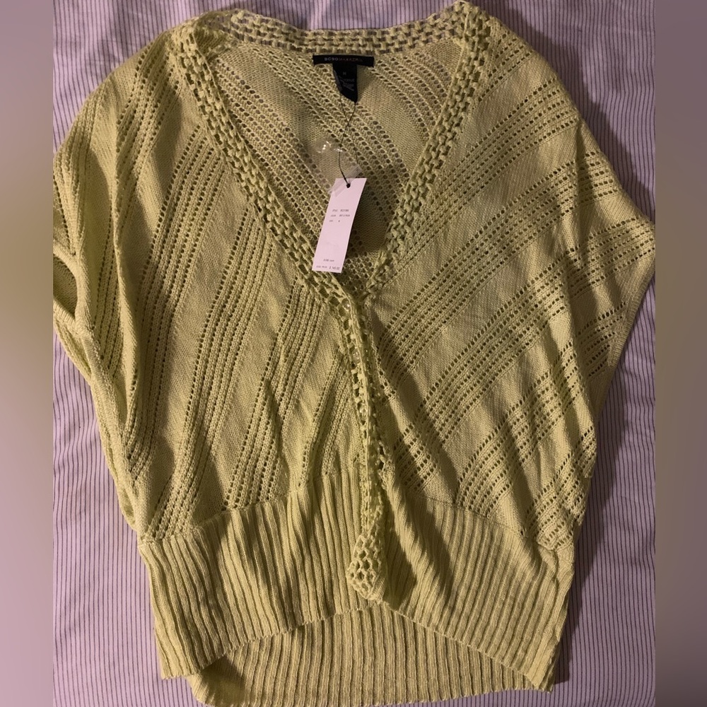 BCBG knit shirt nwt